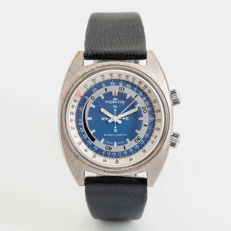 Fortis, Easy-Math, wristwatch, 37 mm.