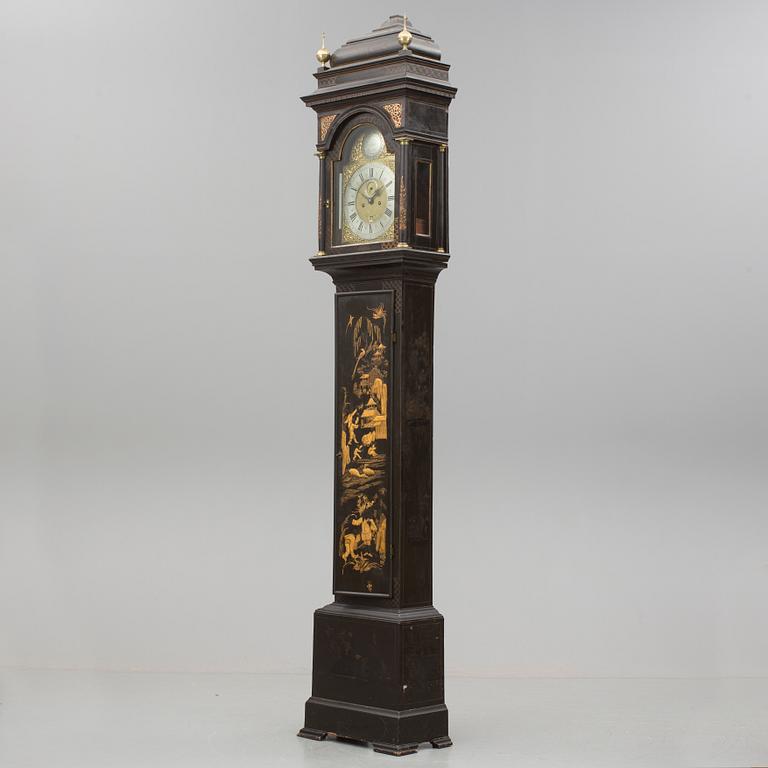 GOLVUR, pendel samt 2 lod, John Tolson, London, 1800-tal.