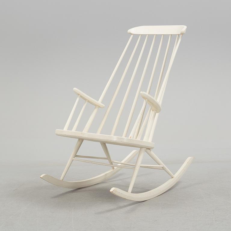A 'Gunga Din' rocking chair by Gillis Lundgren for Ikea.