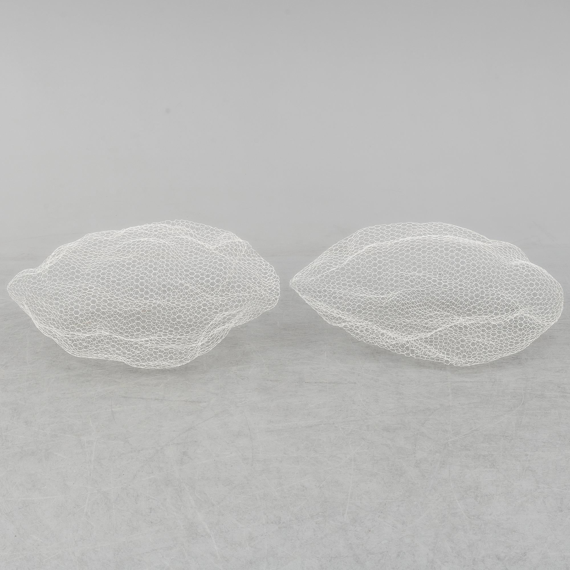 Two 'Cloud' sculptures by Benedetta Mori Ubaldini for Magis. 21st Century.