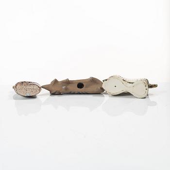 Lisa Larson, figuriner, 3 st, Gustavsberg.