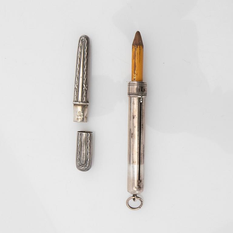 Utensilier, silver, 8 delar.