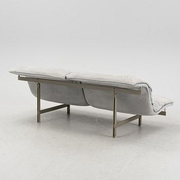 Giovanni Offredi, a 'Wave' suede sofa, Saporiti, Italy.