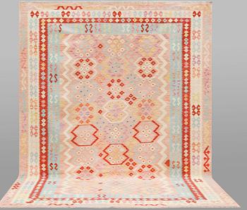 A Kelim carpet, c. 343 x 256 cm.