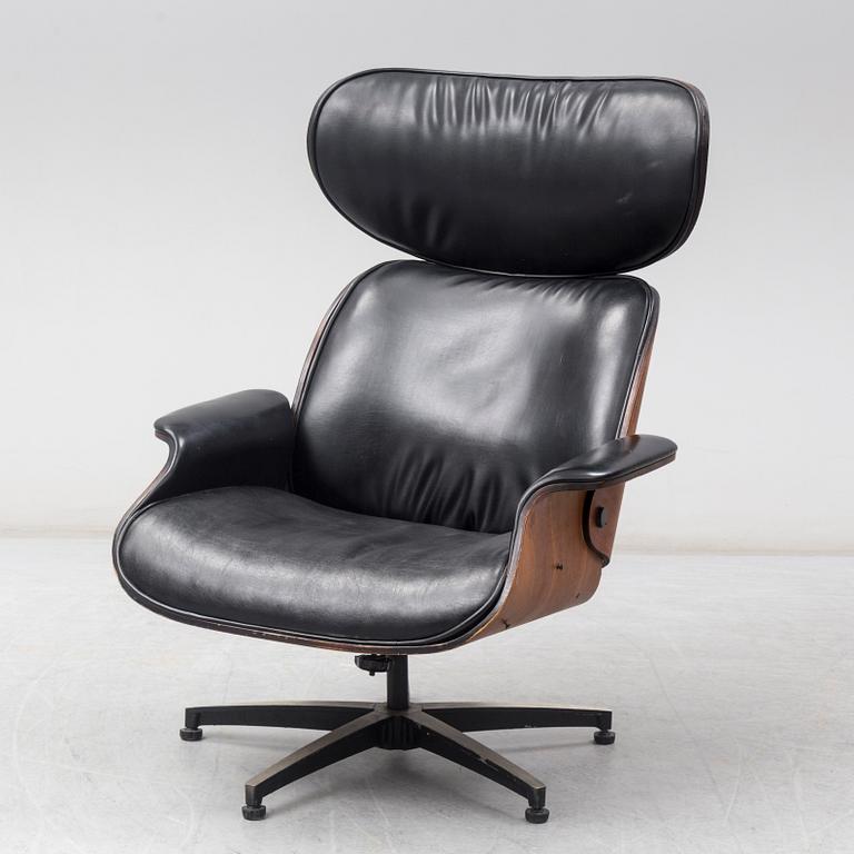 A 'Mr. Chair' easy chair by George Mulhauser for Plycraft, designed 1959.