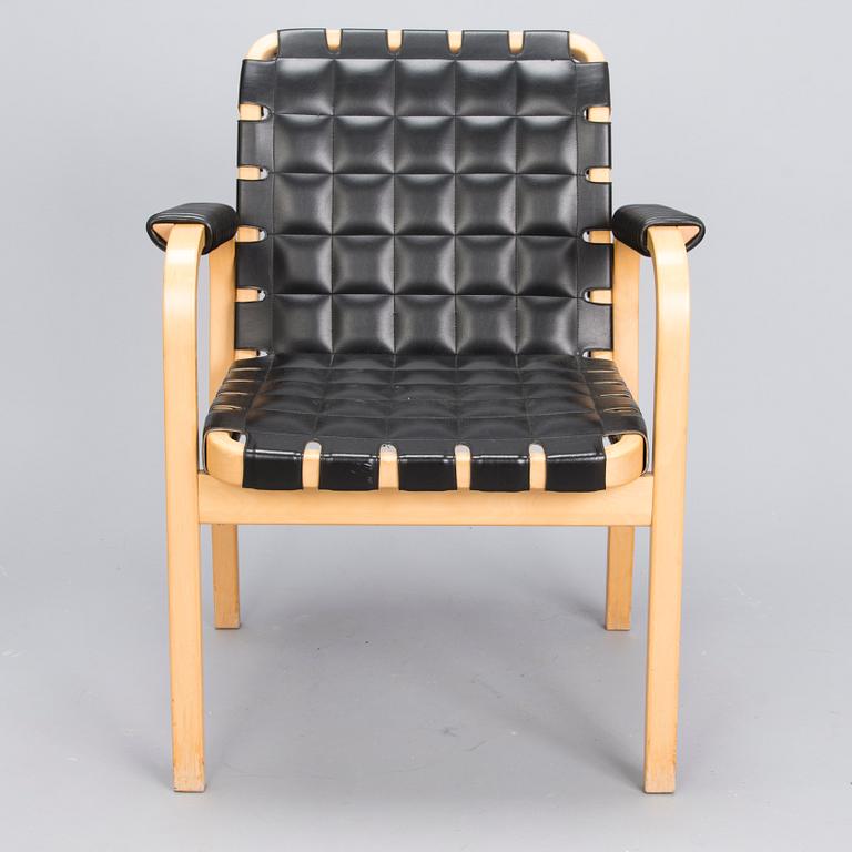 ALVAR AALTO, a late 20th century '45' armchair for Artek.