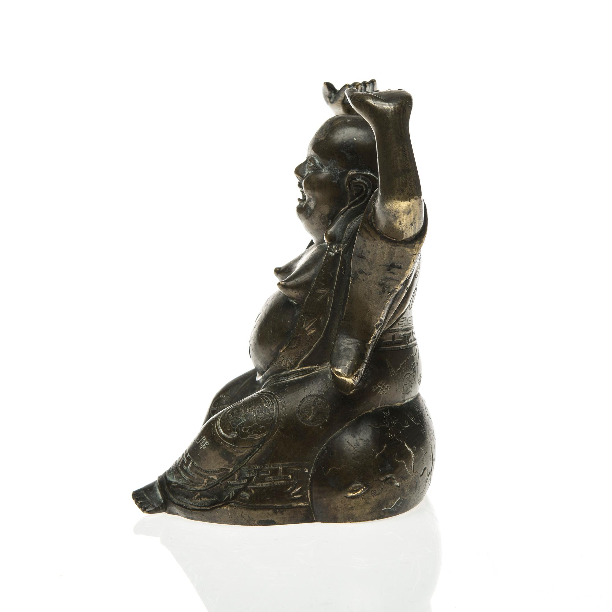 SKULPTUR, mässing, sekelskiftet 1800/1900.