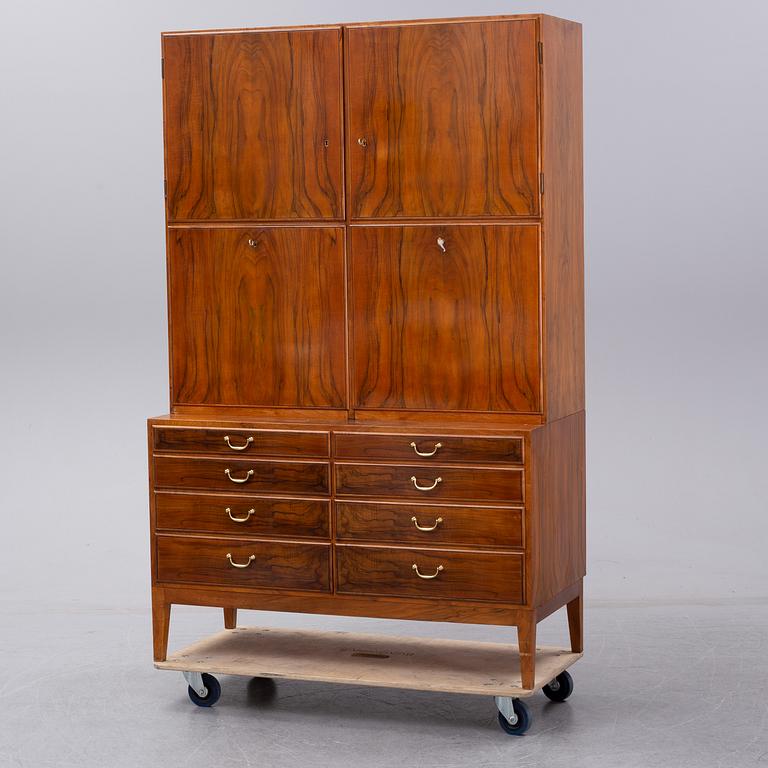A Danish walnut cabinet, Nordex, 1940's.