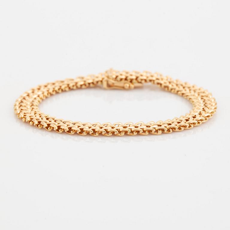 Armband, 18K guld.