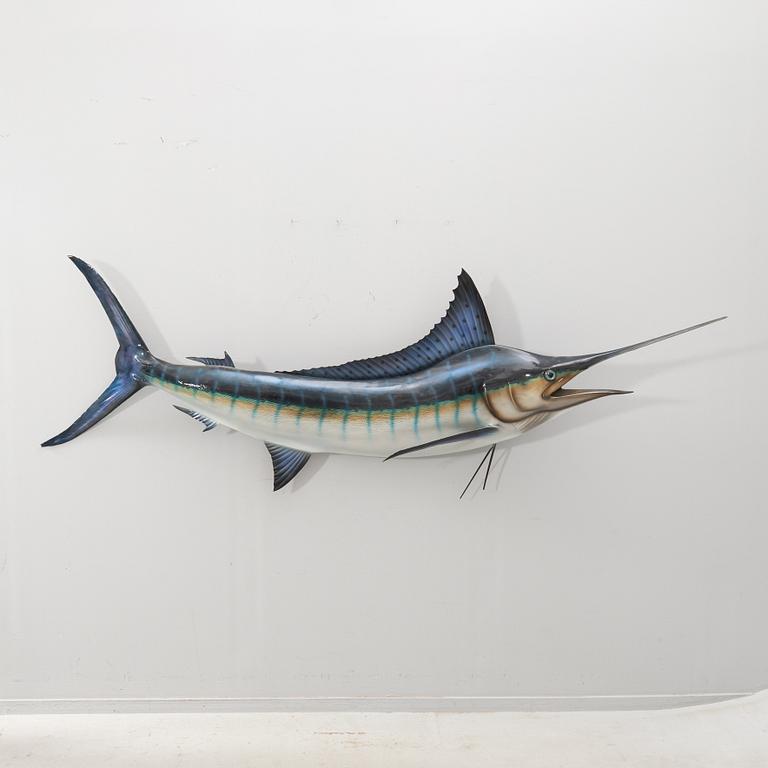 Fish sculpture "Sailfish" second half of the 20th century.