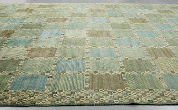 Barbro Nilsson, A CARPET, "Gröningen", knotted pile, ca 604,5 x 361,5-366 cm, signed AB MMF BN.