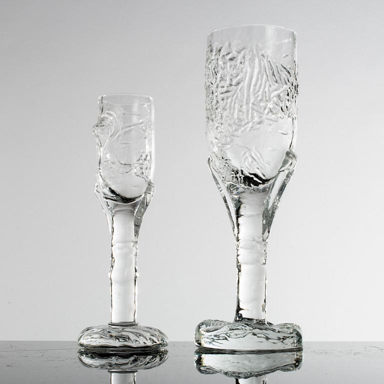 GLASSERVIS, 11 delar, Eugen Montelin, Reijmyre, 1900-talets andra hälft.
