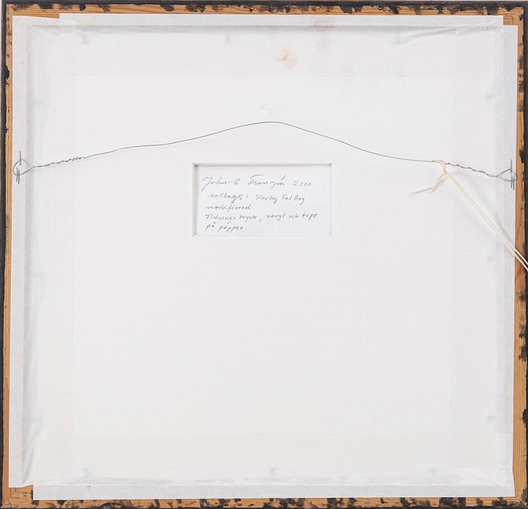 John-E Franzén, "Harley Fat Boy modifierad".