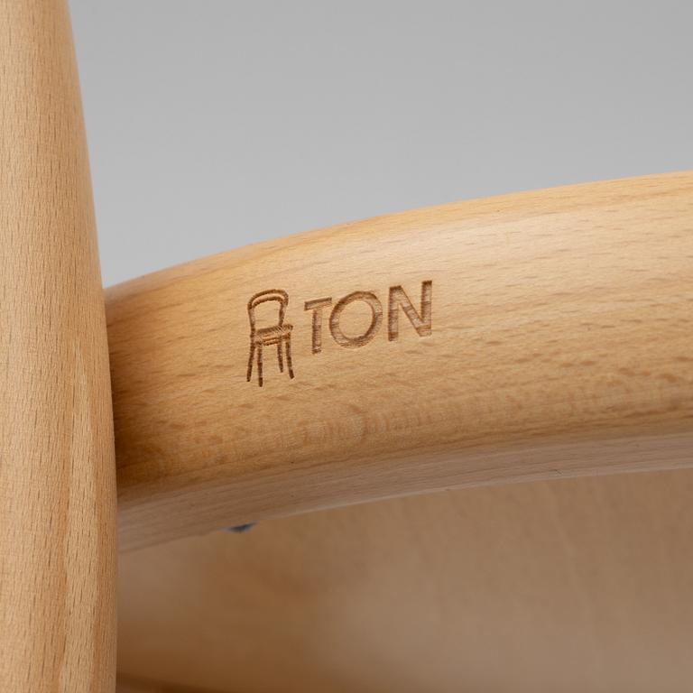 Michael Thonet, stolar, 4 st, "No 14", TON.