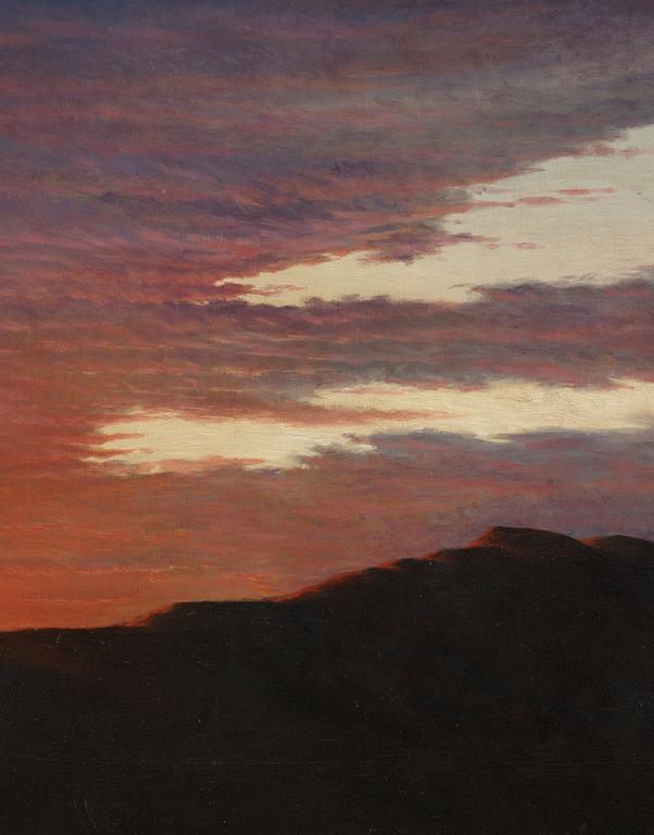 Karl Madsen, Crepuscule at Skagen.