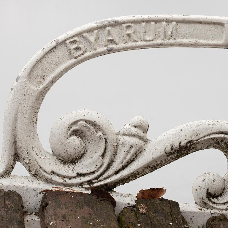 Garden sofa, Byarum, late 20th century.