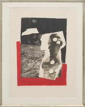 ANTONI CLAVÉ, carborundumetsning, signerad.