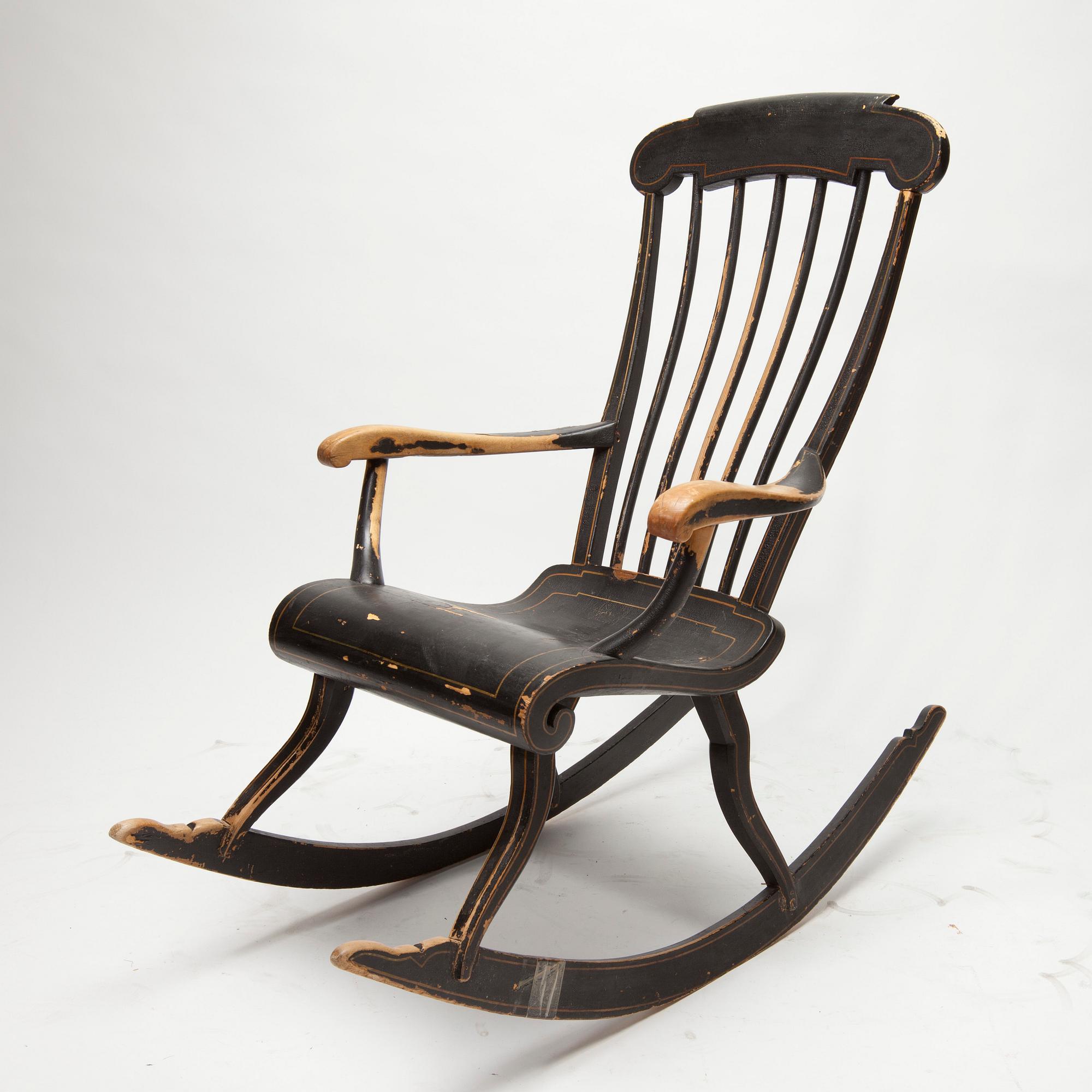 GUNGSTOL, barnstorlek, 1800-talets slut.