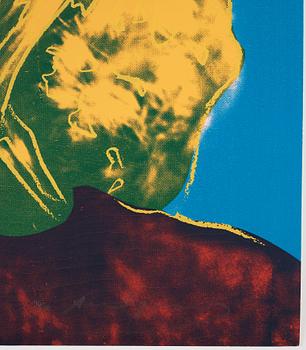 Andy Warhol, "With Hat", from: "Three portraits of Ingrid Bergman".