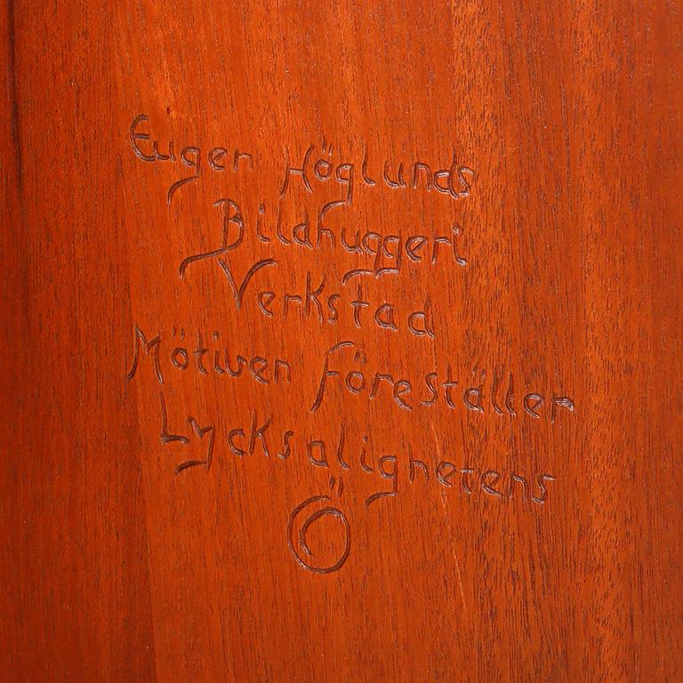 A cabinet by Eugen Höglund for Bild-verket in Vetlanda, around the mid 20th century.