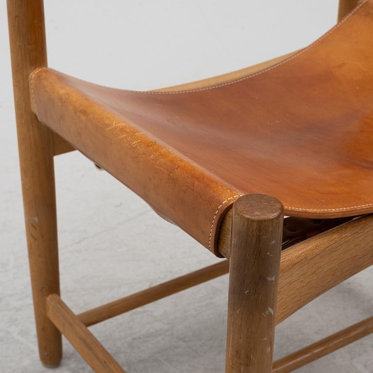 Børge Mogensen, a model 3238 chair, Fredericia Stolefabrik, Denmark, 1960s/70s.