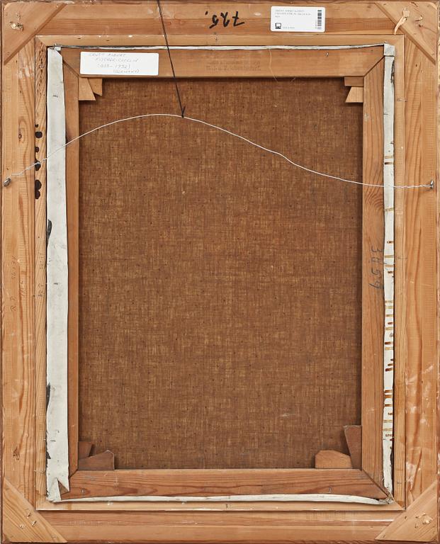 ERNST ALBERT FISCHER-CÖERLIN, olja på duk, sign.