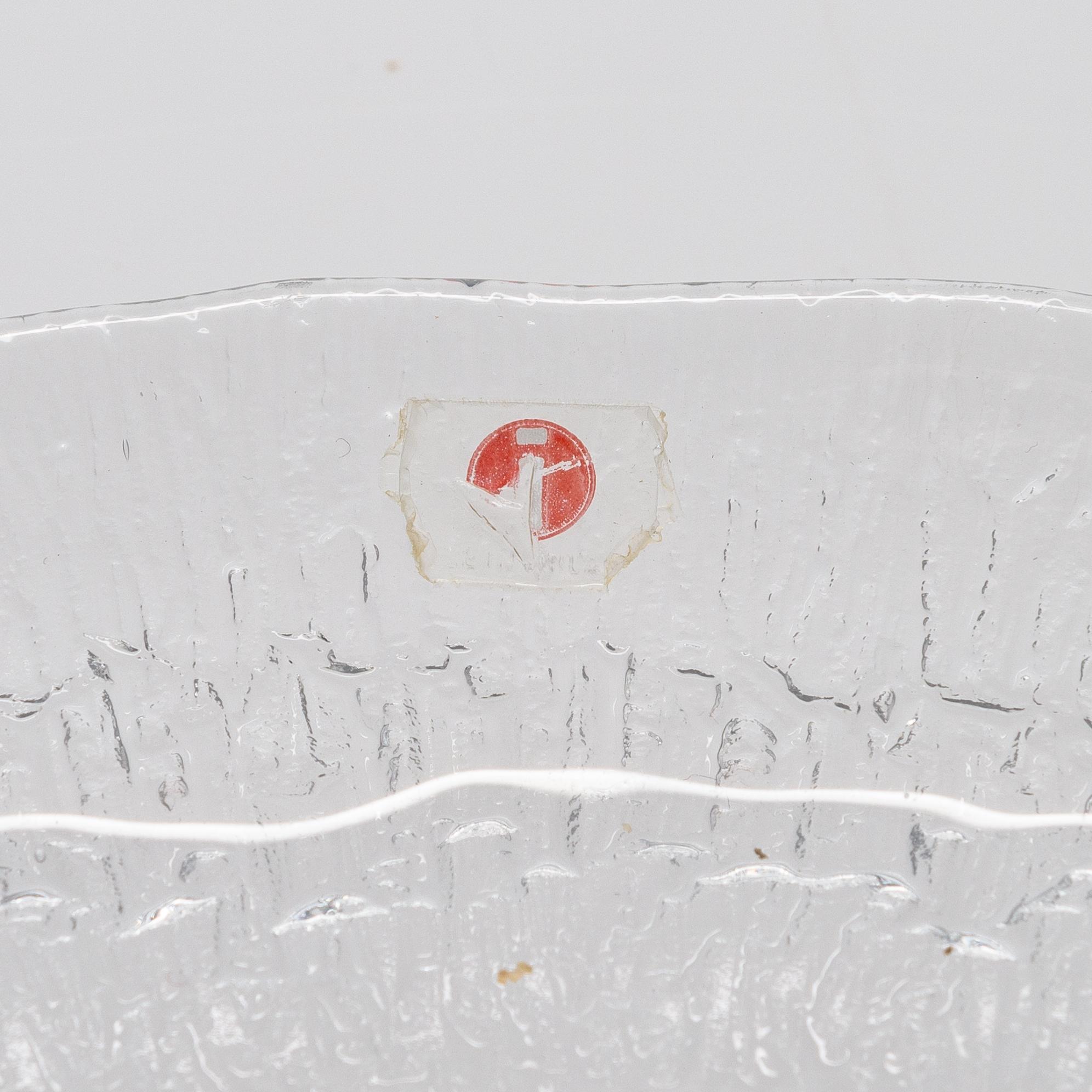 Tapio Wirkkala, Servis, glas, 47 delar, "Solaris", Iittala.