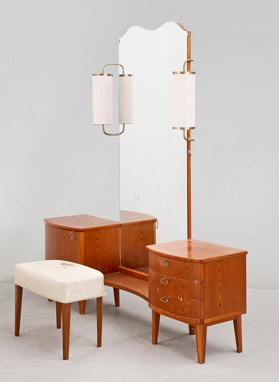 SMINKBORD med PALL, Ferdinand Lundquist, 1945.