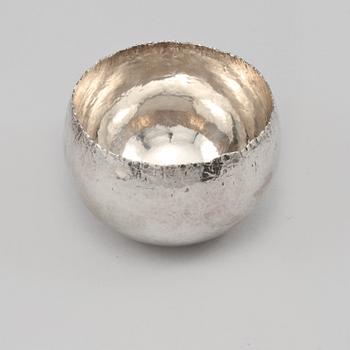 SKÅL, sterlingsilver, Ray Urban, Stockholm, 1981. Vikt 519 g.