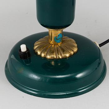 A Swedish table lamp, Edward Hagman AB, Norrköping, mid 20th century.