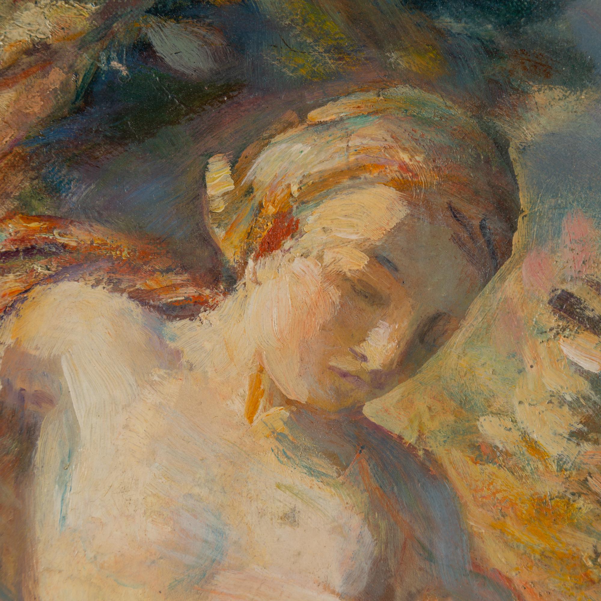 DAVID WALLIN, oil on canvas/panel, signed.