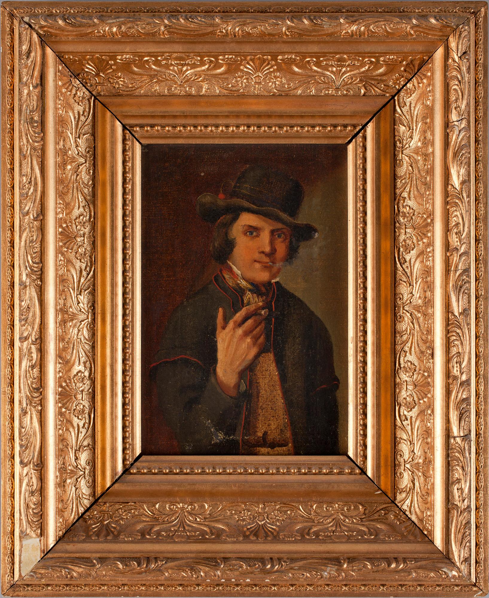 BENGT NORDENBERG, hans art, olja på duk, 1800-talets andra hälft.