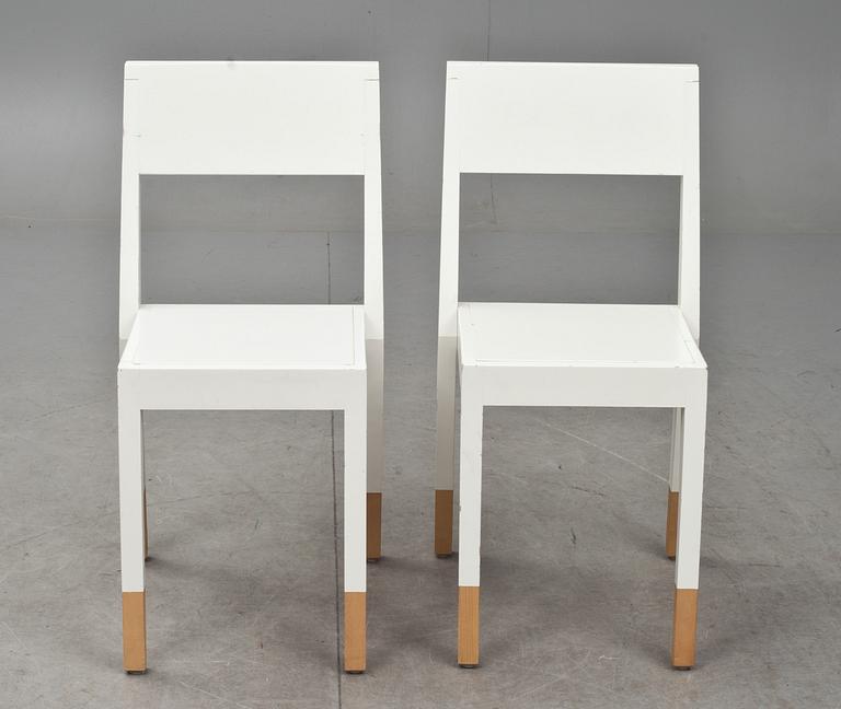 STOLAR, ett par. "TS-stolen", Thomas Sandell.