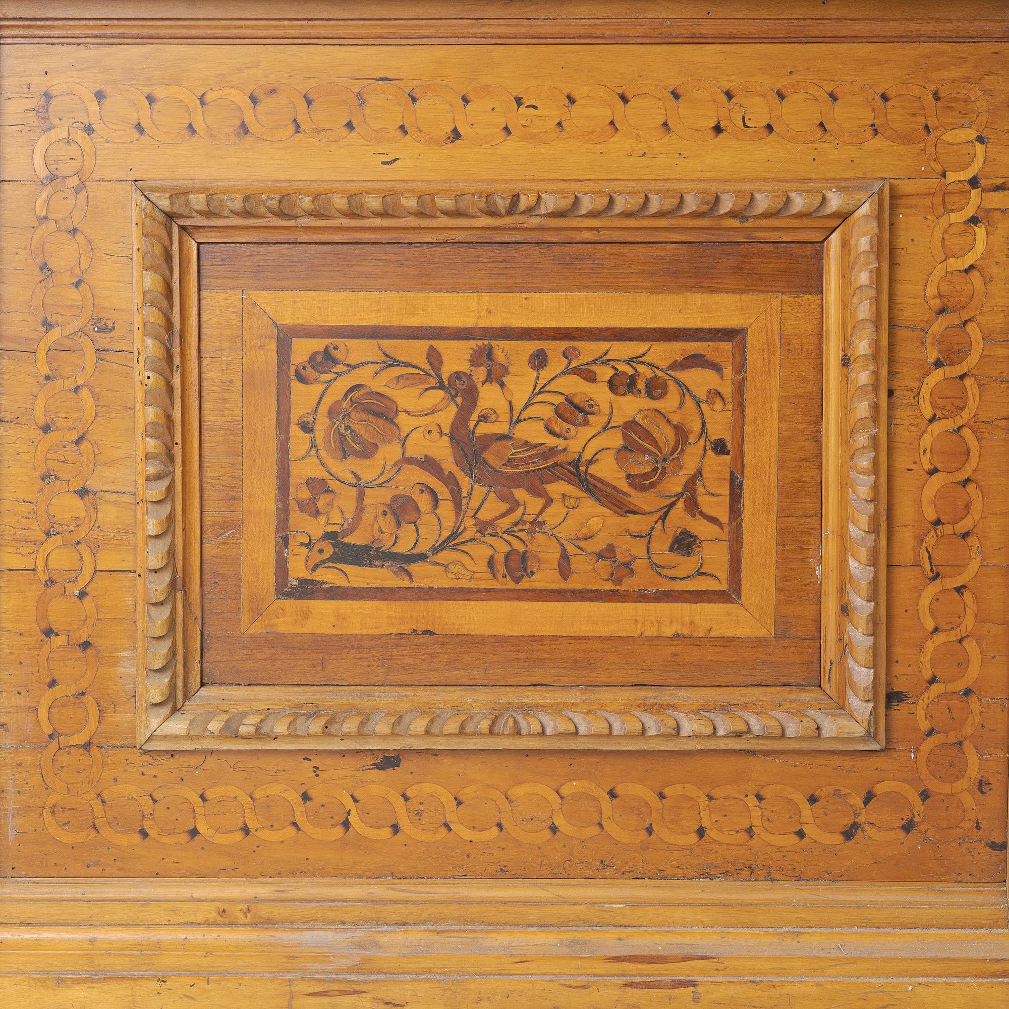 A South German late renaissance chest, 17th century.