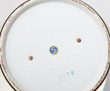 BORDSLAMPOR, 1 par, 1900-talets mitt.