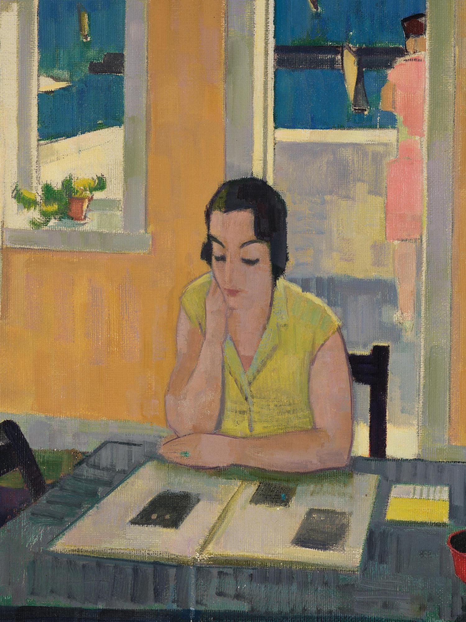 Johan Johansson, Reading woman.