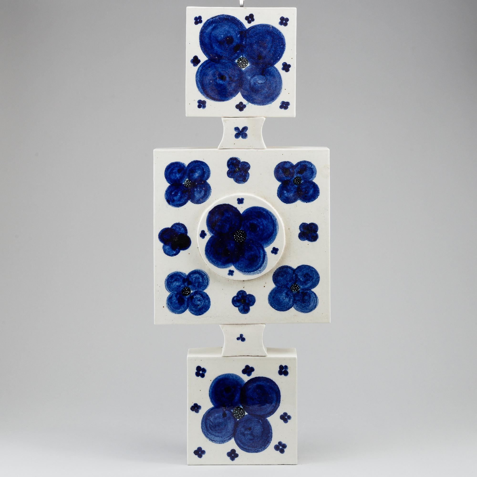SYLVIA LEUCHOVIUS, väggskulptur, keramik, Rörstrand.