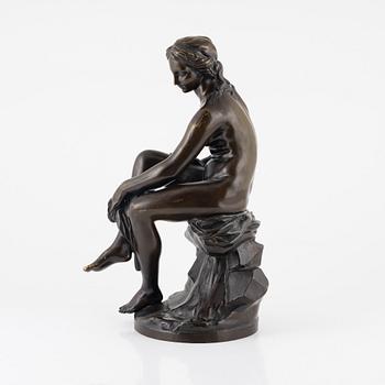 Étienne Maurice Falconet, after. Sculpture. Signed. Bronze, height 49 cm.