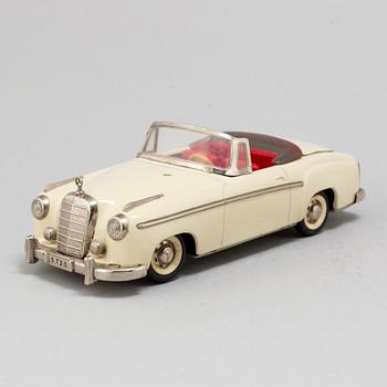 A mid 20th century toy car, Shuko 5720 Elektro Mercedes.