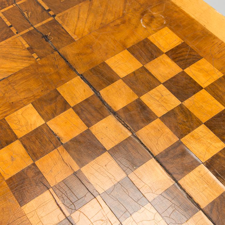 Spelbord, 1700-talets senare hälft. Rokoko.