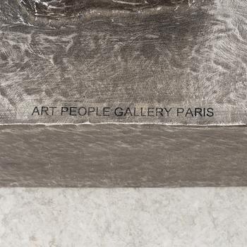 Dekorativ skulptur, patinerad aluminium, Art People Gallery Paris.