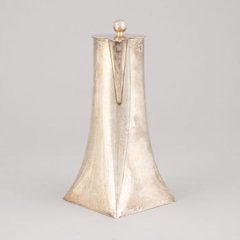 Vinkaraff, silver, Art Nouveau, AB David Andersen & Co, troligtvis, Stockholm, 1907.