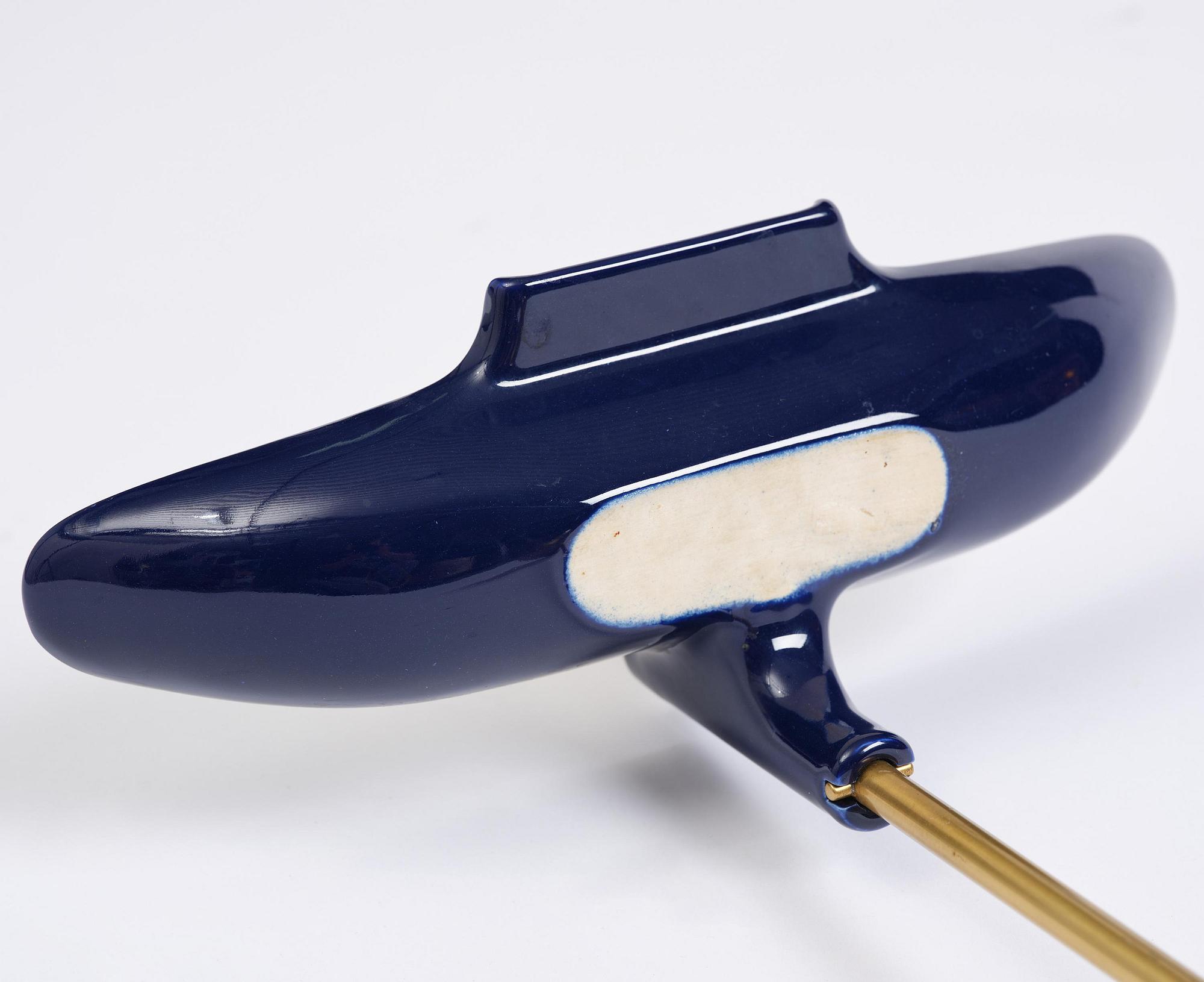 Hans-Agne Jakobsson, a rare bowl on stand model P8, Hans-Agne Jakobsson AB, Markaryd, 1950s–60s.