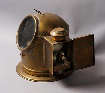 NAKTERHUS, mässing, 1800/1900-tal.