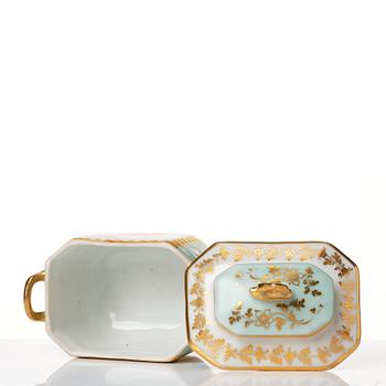 Tete a Tete, porslin. Frankrike, Paris, senempire, 1800-tal.