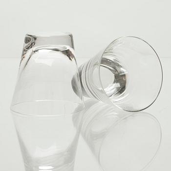 COCKTAILGLAS, 6 st, Tapio Wirkkala, Iittala, signerade TW. Modellen formgiven 1959.