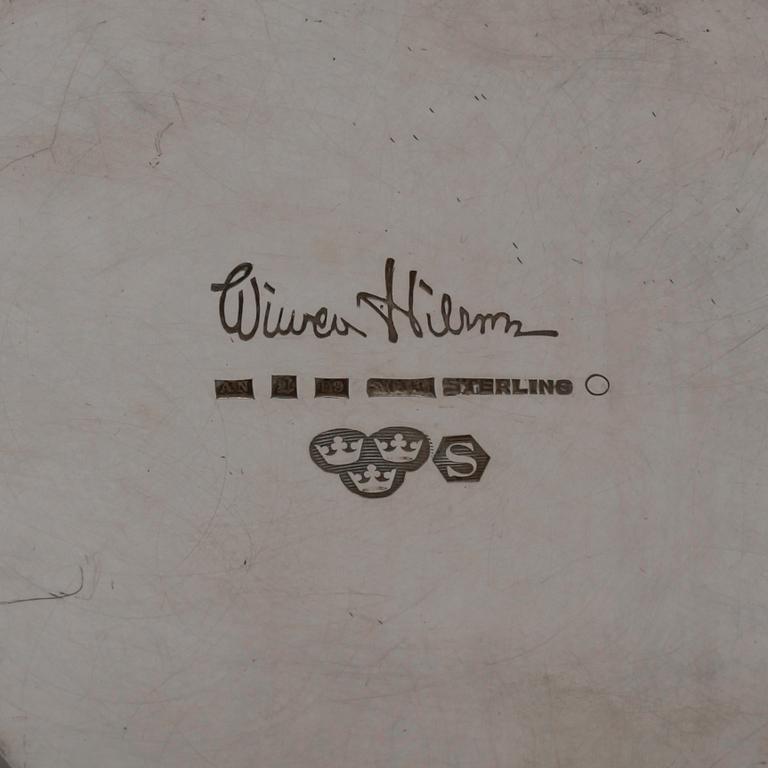 WIWEN NILSSON, vas, Lund 1956, sterling.