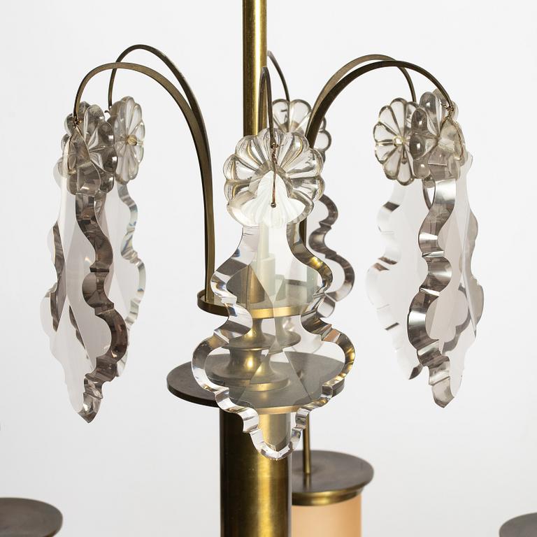 Harald Notini, a ceiling lamp model 10023, Arvid Böhlmarks Lampfabrik, Stockholm, 1930s.