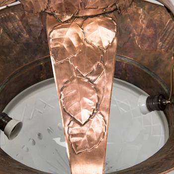 an early 20th century chandelier.