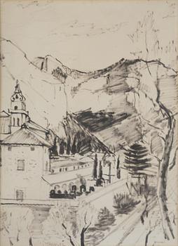Siri Meyer, "Sydländsk by".